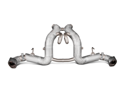 Akrapovic 16-17 McLaren 540C 570S Slip-On Line (Titanium) w/ Carbon Tips S-MC/TI/3 S-MC/TI/3 Photo - Primary