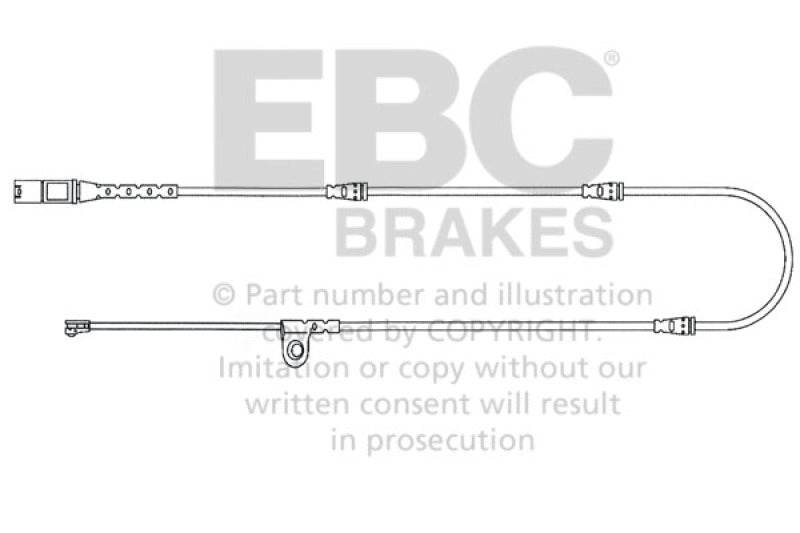 EBC 2010-2014 BMW X5 3.0L Turbo Front Wear Leads EFA139 EFA139 Photo - Primary