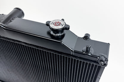 CSF 2022+ Subaru WRX All Aluminum Radiator - Black 7224B 7224B Photo - Close Up