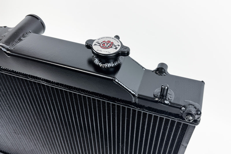 CSF 2022+ Subaru WRX All Aluminum Radiator - Black 7224B 7224B Photo - Close Up