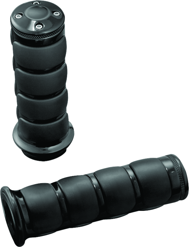 Kuryakyn Black Iso-Grips Met Cruisers 6345 6345 Photo - Primary