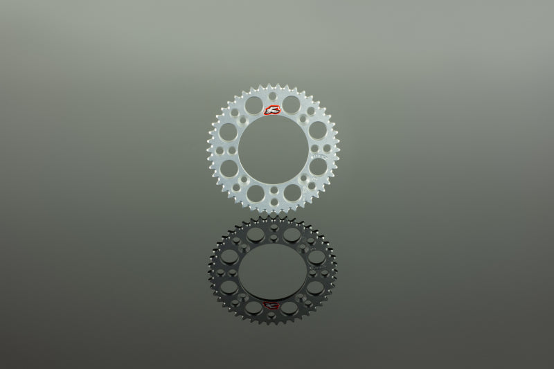 Renthal 22-23 Yamaha YZ85 Rear Grooved Sprocket -Silver 428-50P Teeth 121U-428-50GPSI 121U-428-50GPSI User 1