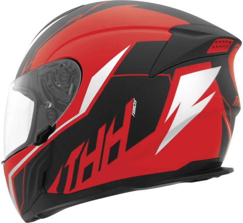 THH Helmets T810S Turbo Red/Sil Xs 646882 646882 Photo - Primary