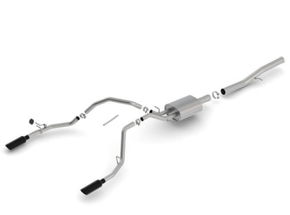 Borla 14-8 Chevrolet Silverado 1500 6.2L V8 AT/MT Extended Cab Standard Bed S-Type Exhaust 140571BC 140571BC Photo - Primary