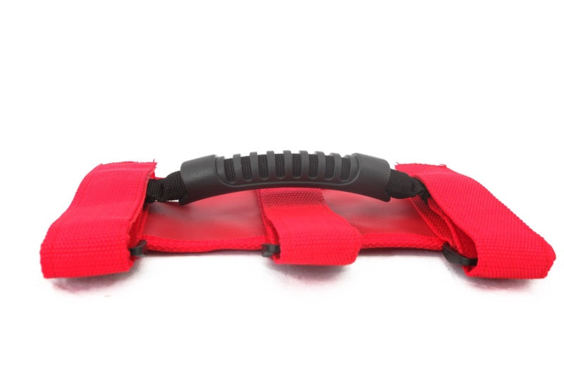 Rugged Ridge Ultimate Grab Handle Kit, Red; 55-18 Jeep CJ/Wrangler YJ/TJ/JK/JL 13505.03 Photo - Unmounted