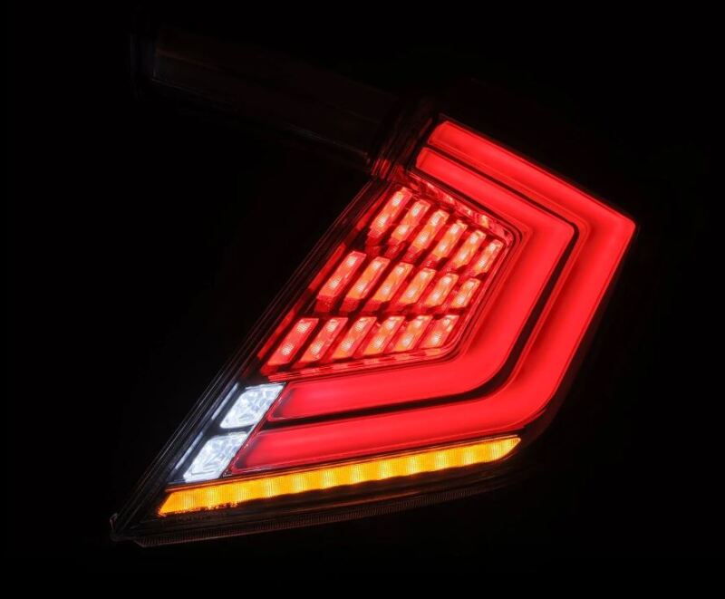 AlphaRex 16-21 Honda Civic Hatchback / Type-R FK8 Nova-Series LED Tail Lights (Pair) - Clear 676030 676030 User 3