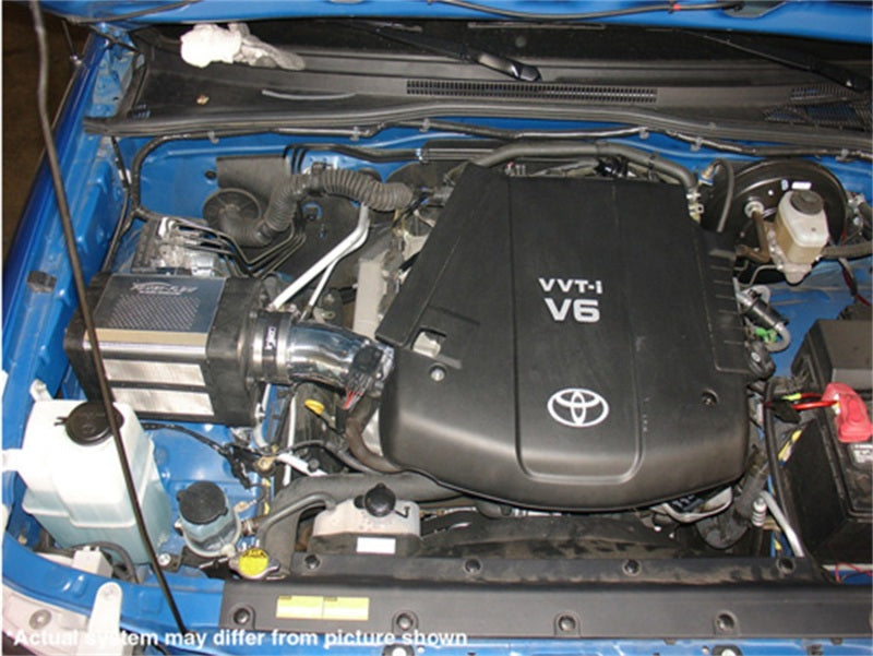 Injen 05-09 Tacoma X-Runner 4.0L V6 w/ Power Box Polished Power-Flow Air Intake System PF2056P PF2056P Photo - Mounted