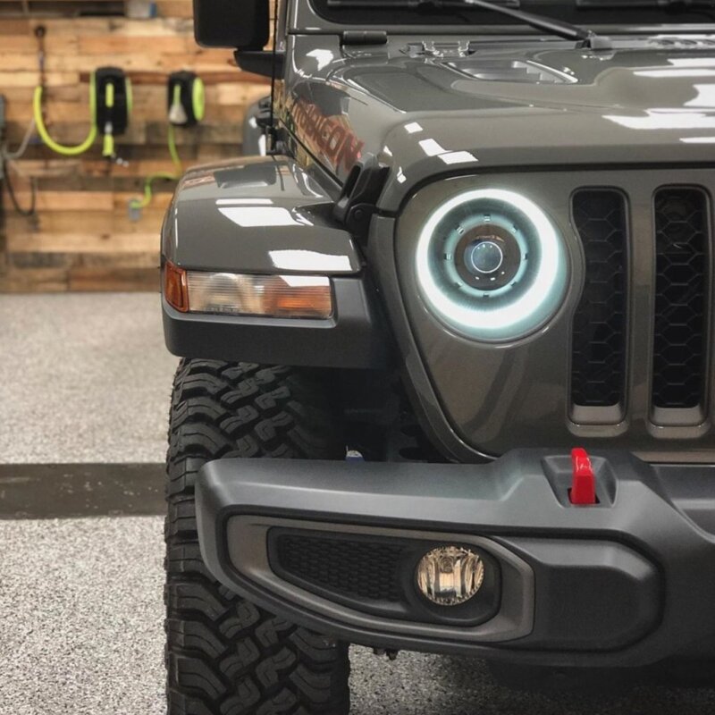 ORACLE Lighting Oracle Oculus Bi-LED Projector Headlights for Jeep JL/Gladiator JT - Graphite Metallic - 5500K 5839-504-PAU 5839-504-PAU User 6