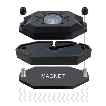 ORACLE Lighting Oracle Magnet Adapter Kit for LED Rock Lights 5848-504 5848-504 User 5