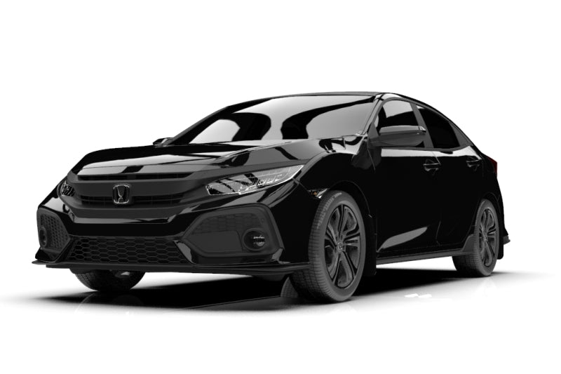 Rally Armor  17-19 Honda Civic Sport Touring UR Black Mud Flap MF51-UR-BLK/RD User 1