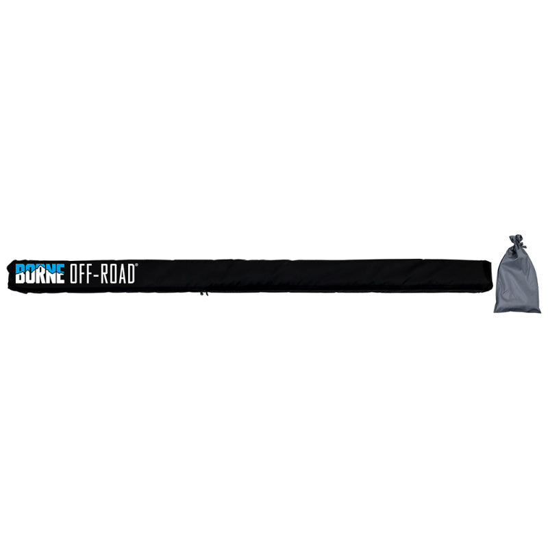 Borne Off-Road Rooftop Awning 59in L x 79in D Grey BNAW-59-79GR BNAW-59-79GR Photo - Primary