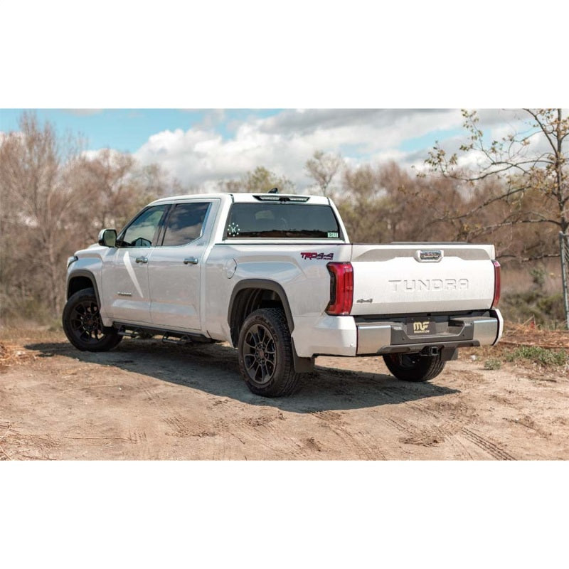 Magnaflow 22+ Toyota Tundra Overland Series 3in Single Straight Passenger Side Rear Cat-Back Exhaust 19604 19604 Photo - Mounted