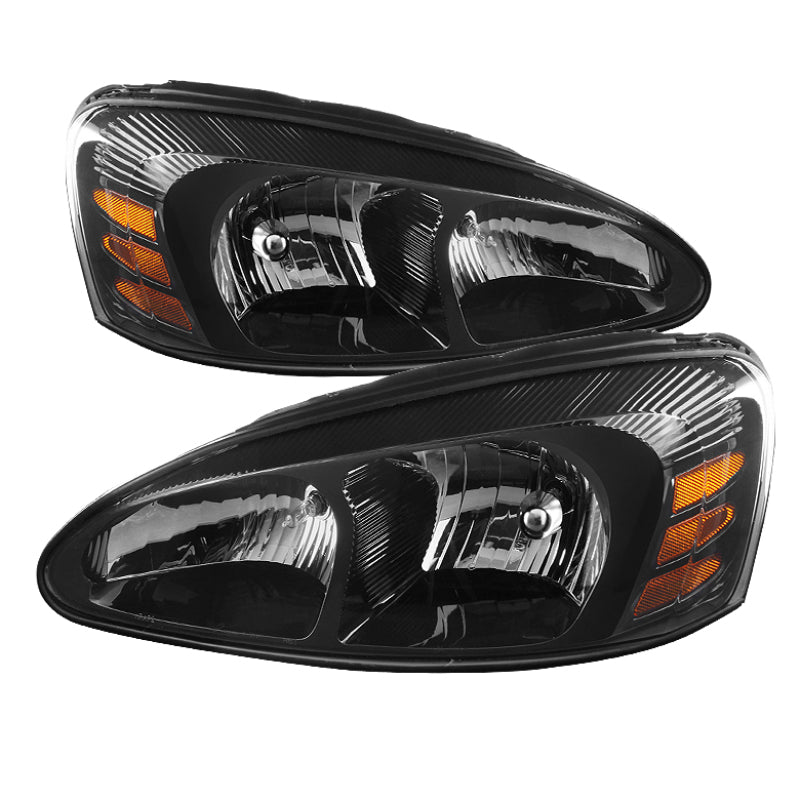 SPYDER Xtune Pontiac Grand Prix 04-08 Crystal Headlights Black HD-JH-PGPRIX04-AM-BK 9023637 9023637 Photo - Primary