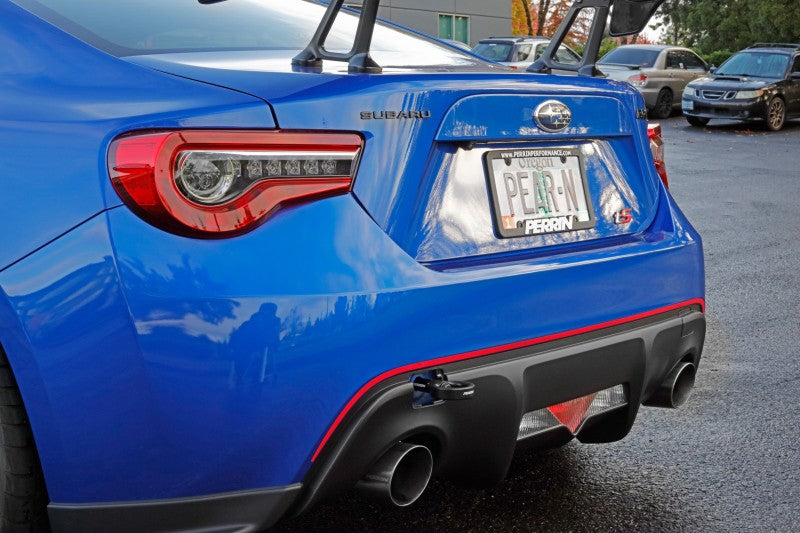 Perrin Subaru BRZ/Scion FR-S/Toyota 86 Tow Hook Kit (Rear) - Black PSP-BDY-255BK PSP-BDY-255BK Photo - Primary