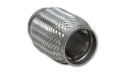 Vibrant SS Flex Coupling with Inner Braid Liner 1.5in inlet/outlet x 4in flex 62304 Photo - Primary