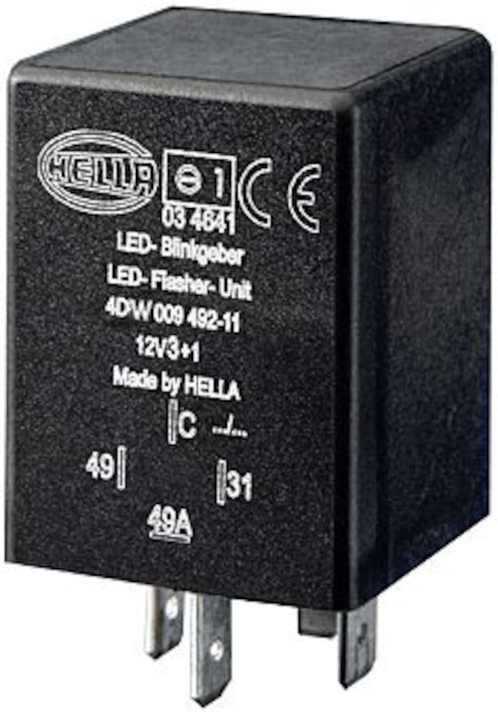 Hella Flasher Unit Led 12V 3+1 009492111 009492111 Photo - Primary