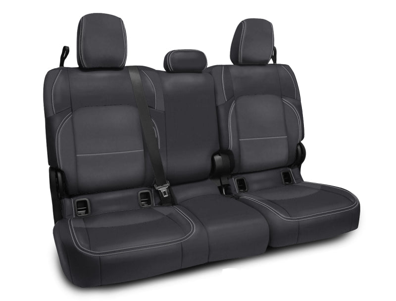 PRP Seats PRP 2020+ Jeep Gladiator JT Rear Bench Cover with Cloth Interior - Black/Grey B055-03 B055-03 Photo - Primary