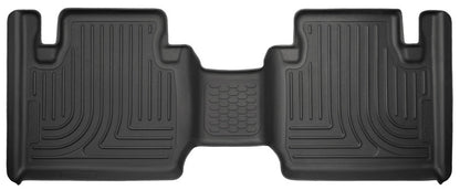 Husky Liners 12-15 Toyota Tacoma Extended Cab WeatherBeater Second Row Black Floor 14941 Photo - Primary
