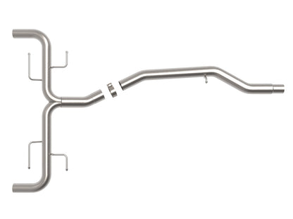 aFe 17-21 Alfa Romeo Giulia L4-2.0L (t) Mach Force-Xp 2in to 2-1/2in 304SS Axle-Back Exhaust 49-36902 49-36902 Photo - Unmounted