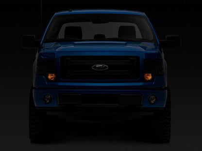 Raxiom 09-14 Ford F-150 Axial OEM Style Rep Headlights- Chrome Housing- SmokedLens T551344 T551344 Photo - Close Up