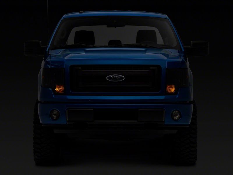 Raxiom 09-14 Ford F-150 Axial OEM Style Rep Headlights- Chrome Housing- SmokedLens T551344 T551344 Photo - Close Up