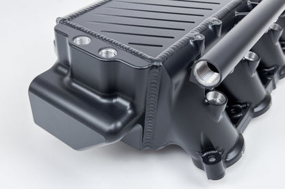 CSF BMW Gen 1 B58 Charge-Air-Cooler Manifold - Black 8300B 8300B Photo - Close Up