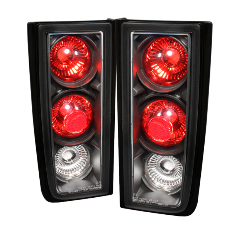 Spyder Hummer H2 01-05 (Non H2T)Euro Style Tail Lights Black ALT-YD-HH2-BK 5005199 5005199 Photo - Primary