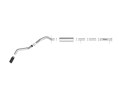 aFe Apollo GT Series 3in 409SS Cat-Back Exhaust w/ Black Tip 2020 GM 2500/3500HD V8 6.6L L8T 49-44122-B 49-44122-B Photo - Unmounted