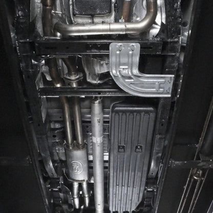 Stainless Works 2017+ Ford Raptor 3.5L 3in Catback Factory Connect Dump Exit FTR17CBDP FTR17CBDP Photo - Mounted