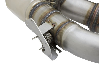 aFe  POWER 49-34068-P MACH Force-Xp 3" 304 SS Axle-Back Exhaust System 49-34068-P Photo - Unmounted