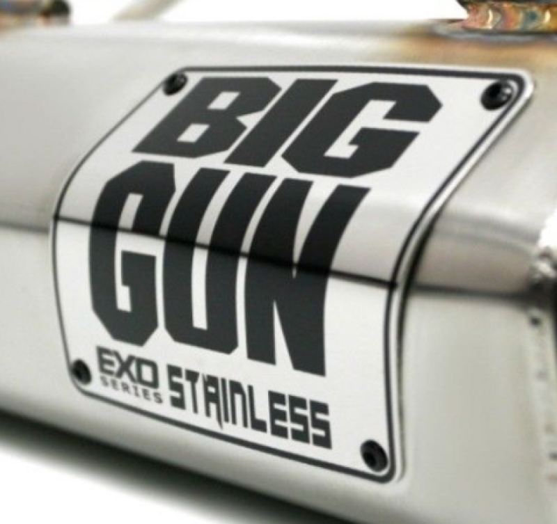 Big Gun EXO Stainless Muffler Badge Kit 41-EXSB 41-EXSB User 1