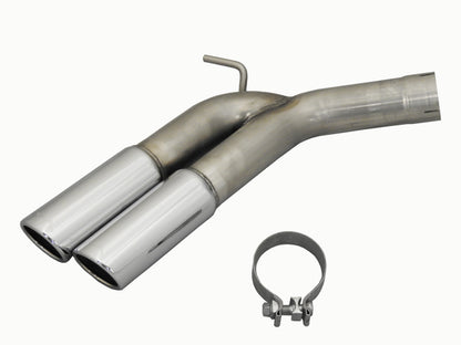JBA 04-20 Nissan Titan 5.6L 304SS Pass Side Dual Exit Tip Upgrade (For 40-1400/1401) 30-1403T 30-1403T Photo - Primary