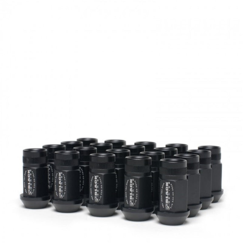Skunk2 12 x 1.5 Forged Lug Nut Set Black Series, 12 X 1.5 (Set), Qty.16 520-99-0853 Photo - Unmounted