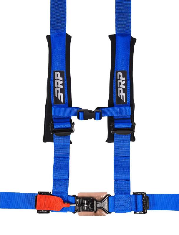 PRP Seats PRP 4.2 Harness with Latch / Link Lap Belt- Blue SB4.2LL-B SB4.2LL-B Photo - Primary