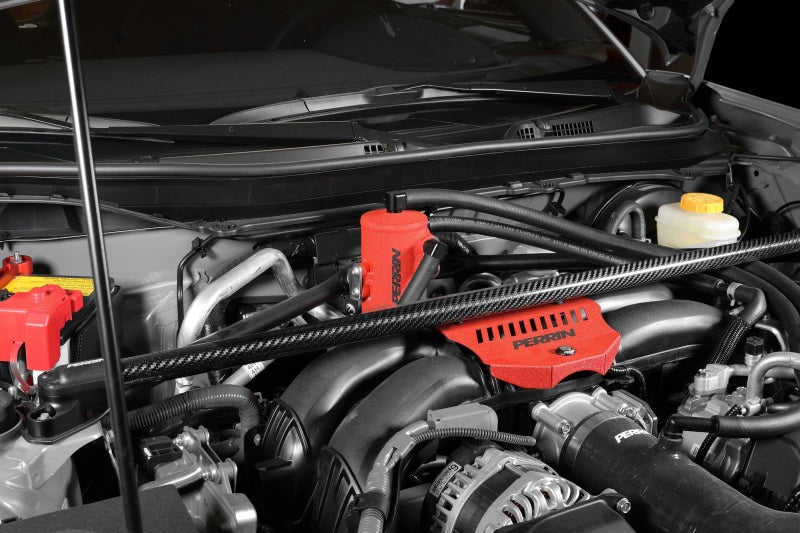Perrin Performance Perrin 22-23 Toyota GR86 / 13-16 Scion FR-S / 13-23 Subaru BRZ Air Oil Separator - Red PSP-ENG-612RD PSP-ENG-612RD User 1