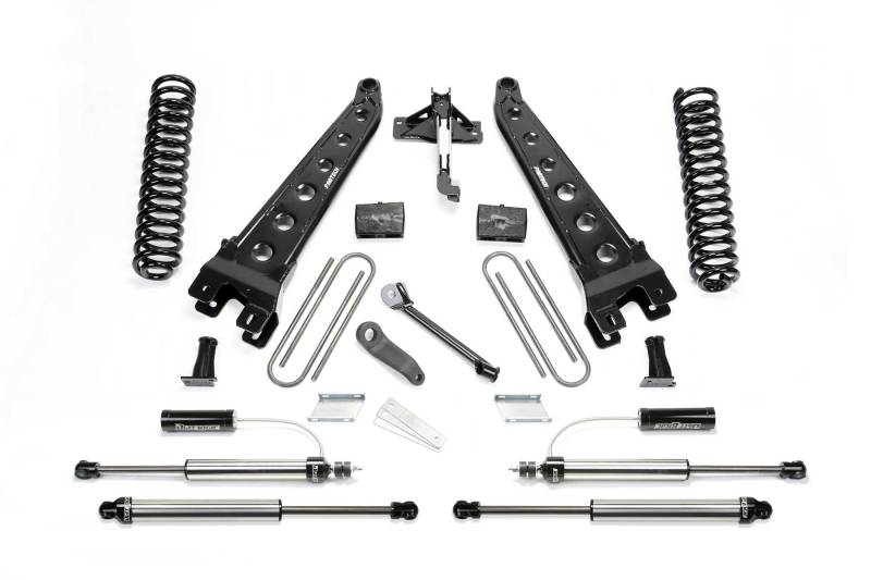 Fabtech 4in Radius Arm System w/ Front Dirt Logic 2.25 Resi Shocks & Rear Dirt K2291DL Photo - Primary