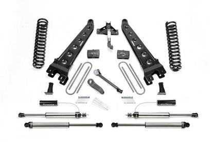 Fabtech 6in Radius Arm System w/ Front Dirt Logic 2.25 Resi Shocks & Rear Dirt K2295DL Photo - Primary
