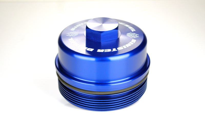 Sinister Diesel 03-07 Ford 6.0L Billet Blue Cap Kit SD-BCK-6.0 SD-BCK-6.0 User 1