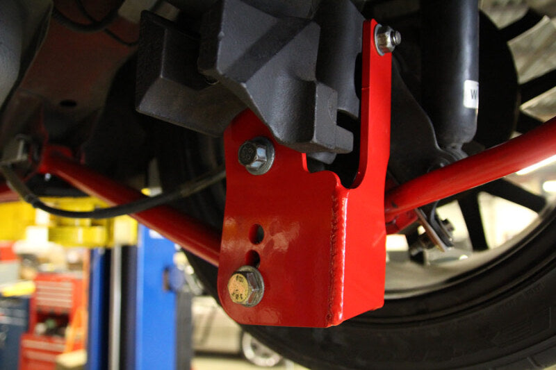 UMI Performance 05-14 Ford Mustang Rear Control Arm Relocation Brackets- Bolt In 1060-R 1060-R User 1