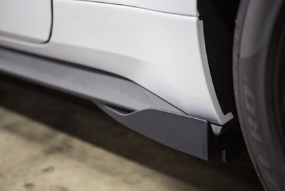 ROUSH 2015-2019 Ford Mustang Black Rocker Winglets 421882 421882 Photo - Mounted
