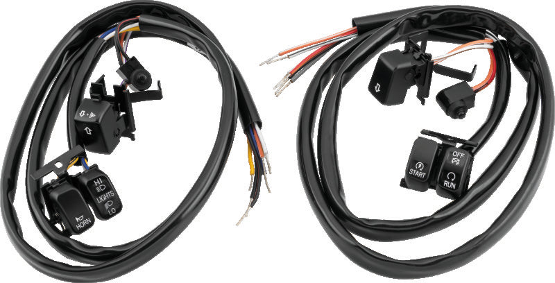 TwinPower Twin Power 07-10 Big Twin and XL Black Handlebar Switch Kit Does Not Include Audio or Cruise 482690 482690 Photo - Primary