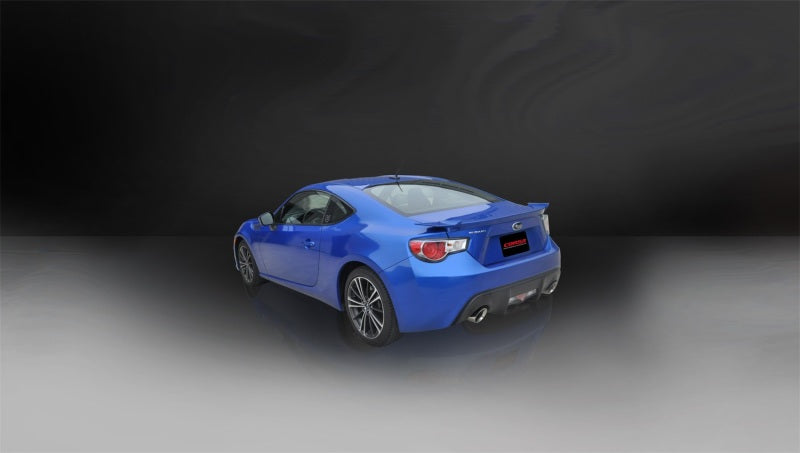 Corsa Performance 12-14 Scion FRS / Subaru BRZ Polished Sport Cat-Back Exhaust 14864 Photo - Mounted