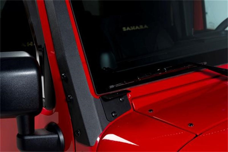 Putco 07-18 Jeep Wrangler JK - Light Bar Bracket (Pair) - Fits PN10004 2280 2280 Photo - Mounted