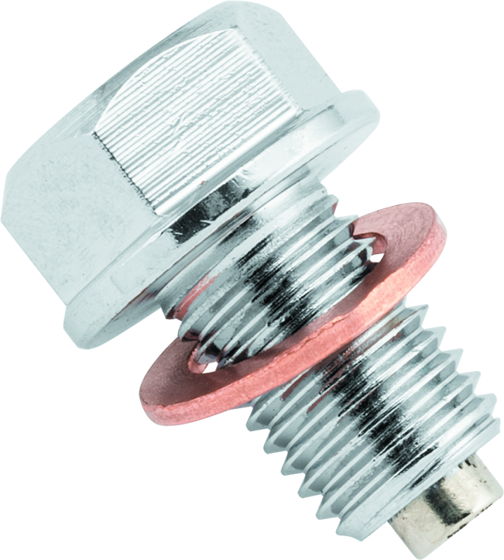 BikeMaster Magnetic Oil Drain Plug 10x1.25mm - Stainless 151887 151887 Photo - Primary