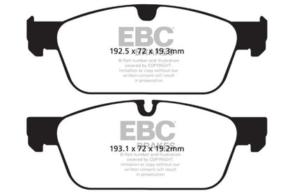 EBC Disc Brake Pad Set DP42156R Photo - Primary