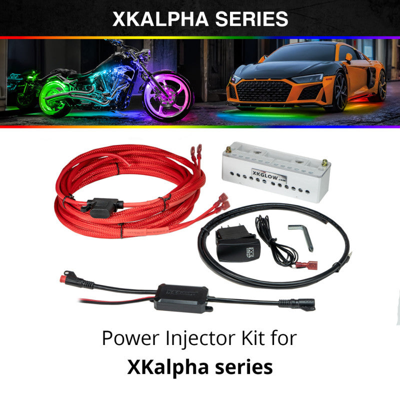 XKGLOW XK Glow Power Injector Kit XKalpha- Advanced AP-INJKIT-ADV AP-INJKIT-ADV User 1