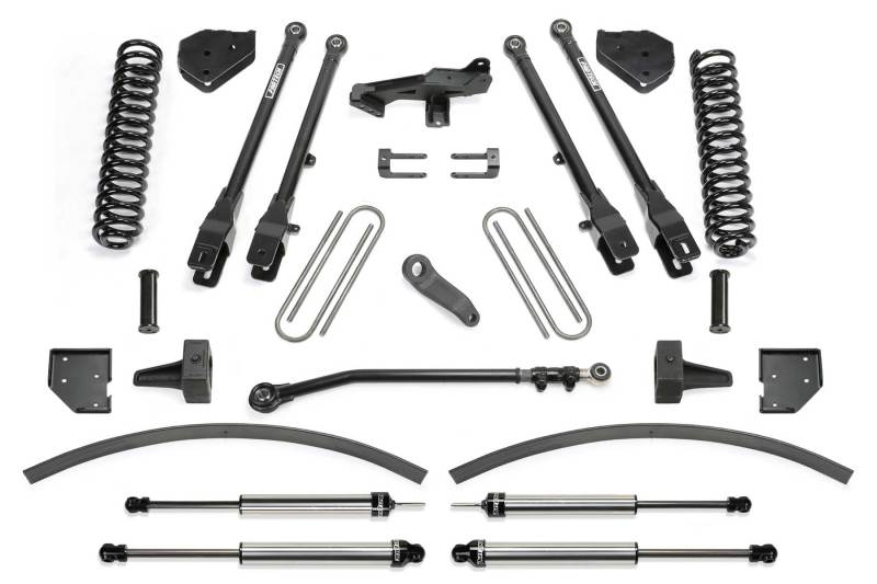 Fabtech 4 Link Lift System - 8 in. Lift - Incl. Dirt Logic 2.25 Shocks K2266DL Photo - Primary
