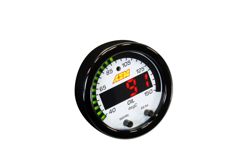 AEM Electronics Engine Coolant Temperature Gauge 30-0302 Photo - out of package