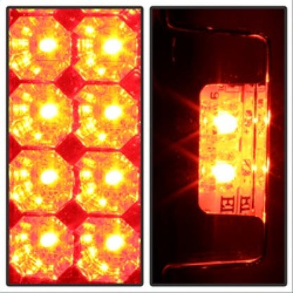 Spyder Ford F150 side 97-03/F250/350 Duty 99-07 LED Tail Lights Red Clear ALT-YD-FF15097-LED-RC 5003485 5003485 Photo - Unmounted