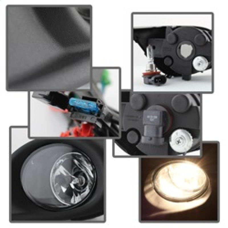 Spyder Nissan Altima 2013-2015 4dr. OEM Fog Lights w/Switch Clear FL-NA13-C 5077813 5077813 Photo - Unmounted